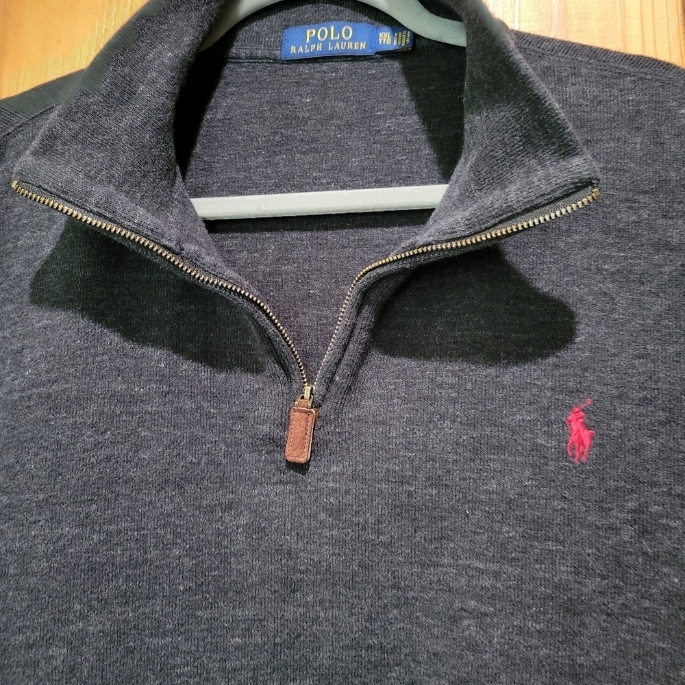 Polo by Ralph Lauren Men's Gray Sweater - Picture 2 of 8